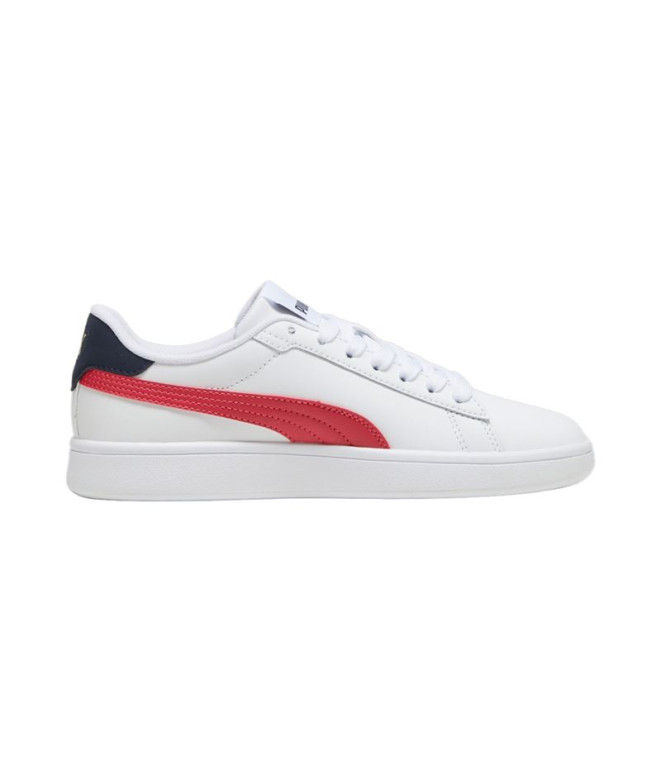 Zapatillas Puma Smash 3.0 Club Blanco Infantil