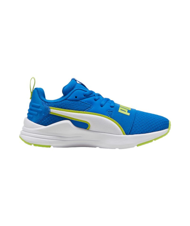 Chaussures Puma Wirred Run Pure Blue Enfant