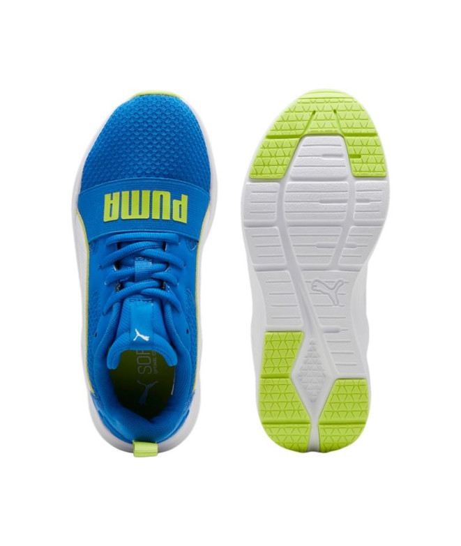 Chaussures Puma Wirred Run Pure Blue Enfant