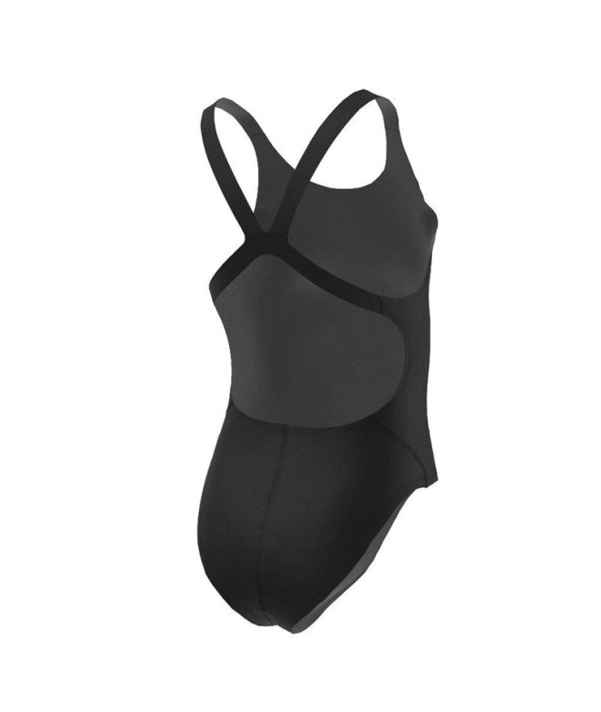 Maillot de bain Nike Hydrastrong Solid Black Fille