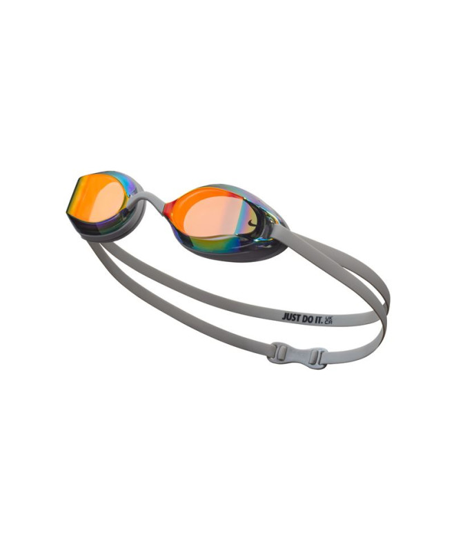 Gafas de natation Nike Legacy gris miroir