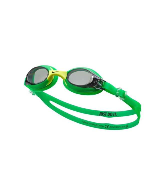 Gafas de natação Nike Crianças Nike Lil Swoosh Verde