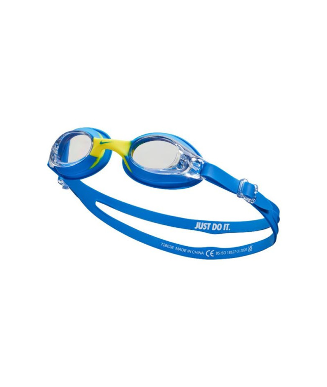 Gafas de Natation Nike Kids Lil Swoosh Bleu