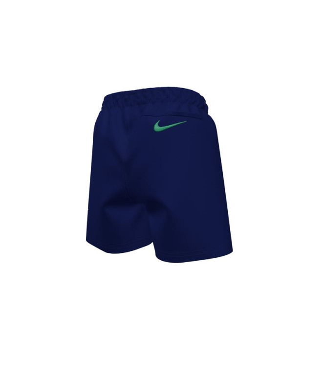 Fato de banho Nike 4" Volley Short Azul-marinho...