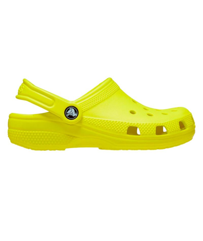 Tamancos Crocs Clássico Infantil Amarelo