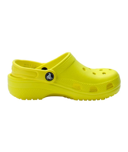 Tamancos Crocs Clássico Infantil Amarelo