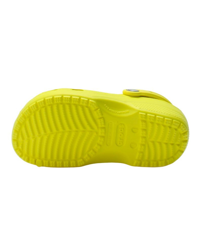 Sabots Crocs Classique Enfant Jaune