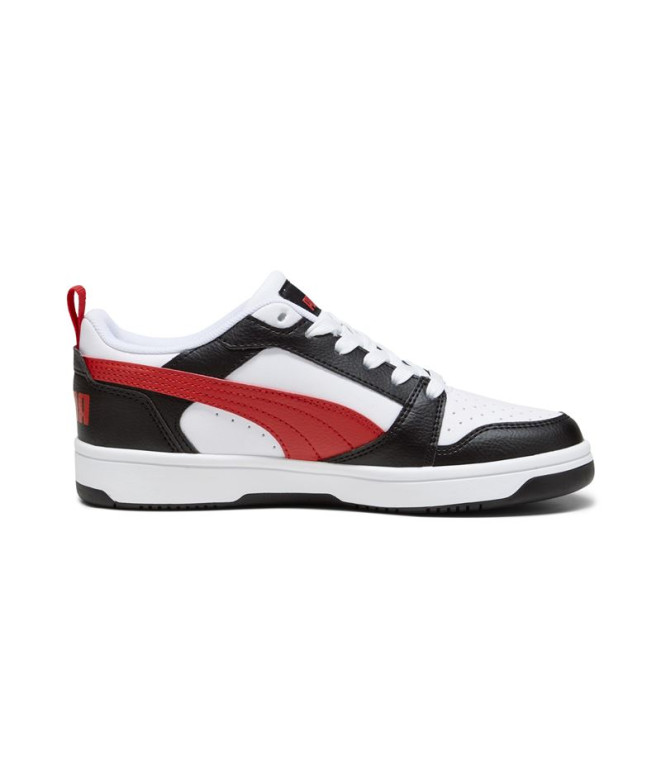 Zapatillas Puma Rebound V6 Low Infantil Negro