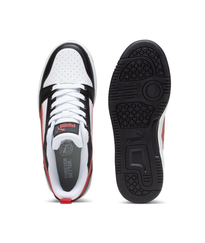 Chaussures Puma Rebound V6 Low Enfant Noir