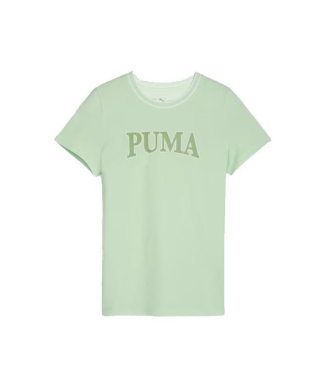 Camiseta Infantil Puma Squad Olive