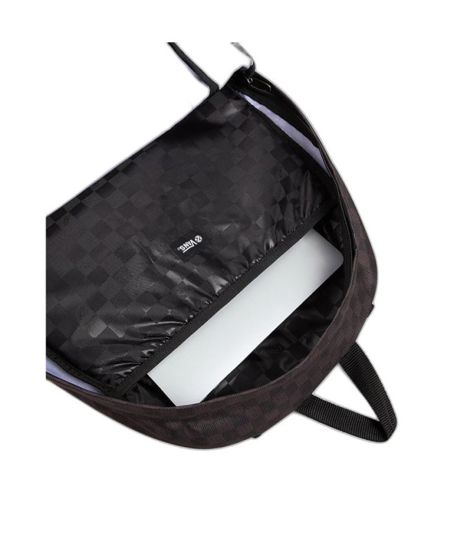Mochila Vans Old Skool Check Preto