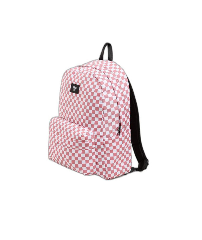 Sac à dos Vans Old Skool à carreaux rose