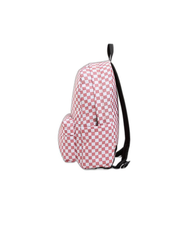 Mochila Vans Old Skool Check Rosa