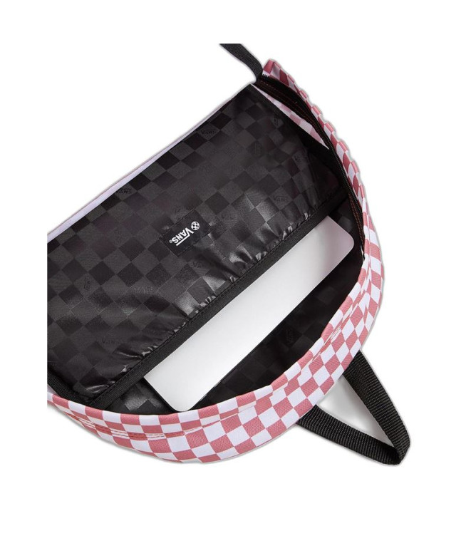 Mochila Vans Old Skool Check Rosa