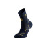Meias de Lurbel Tierra Peregrino Four Azul Marinho/Amarelo
