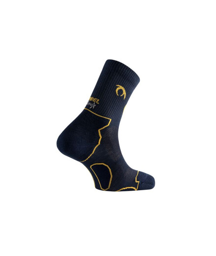 Chaussettes de Lurbel Terre Pèlerin Quatre Bleu Marine/Jaune 2