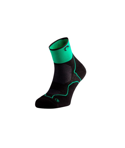 Chaussettes de Lurbel Desafio Three Noir/Vert Golf Chaussettes de Lurbel Desafio Three Noir/Vert Golf