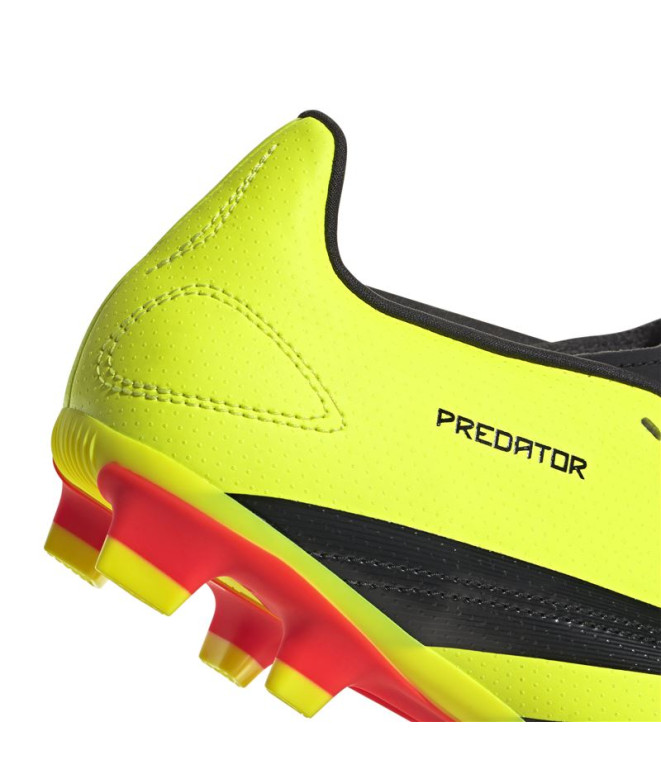 Bottes de Football adidas Predator Club Fxg Jaune