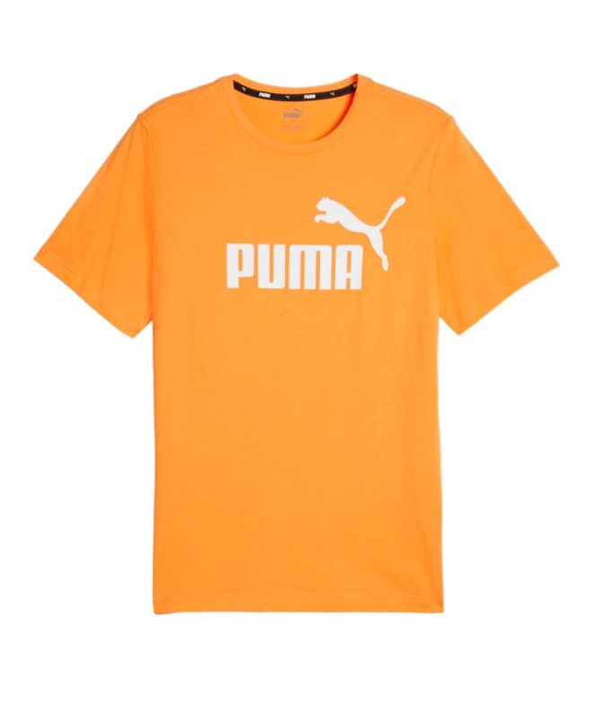 Camiseta Puma Esentials Laranja Homem