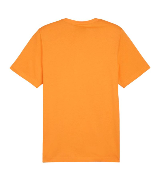 Camiseta Puma Esentials Laranja Homem