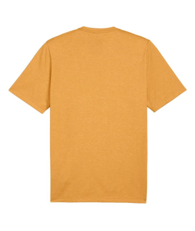 T-shirt Puma Essentials + 2 Col Orange Homme
