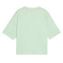 Camiseta Puma Essentials Cropped Verde Mujer