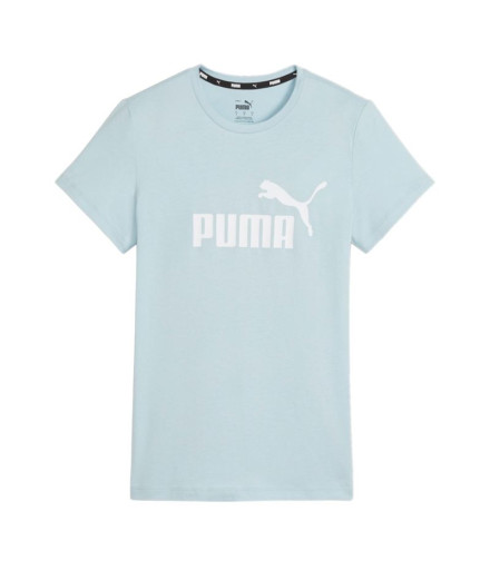 Camiseta Puma Essentials Turquesa Mulher