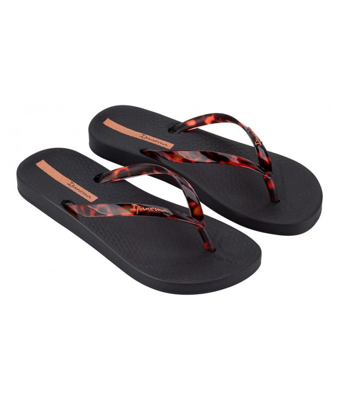 Chanclas Ipanema Anat Connect Mujer Negro/Clear