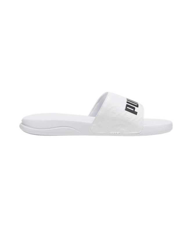 Chanclas Puma Popcat 20 Superlogo Blanco
