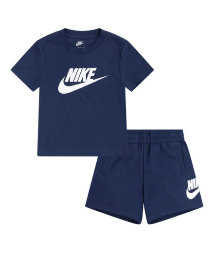 Ensemble Nike Club & Short Set Enfant Navy Ensemble Nike Club & Short Set Enfant Navy