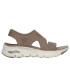 Sandálias Skechers Arch Fit Mulher Mocha Knit