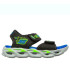 Sandálias Skechers Lights Thermo-Splash - Heat Menino Preto