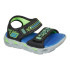 Sandálias Skechers Lights Thermo-Splash - Heat Menino Preto