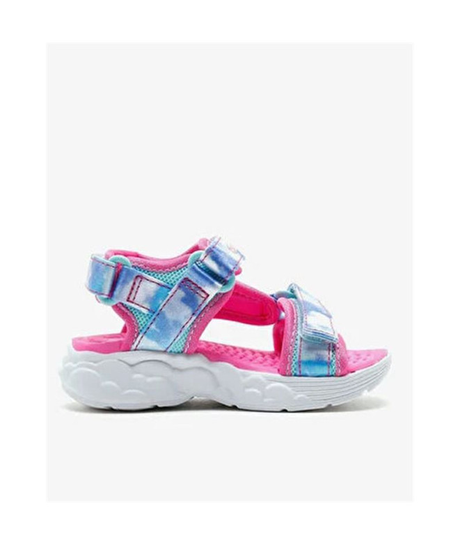 Sandálias Skechers Rainbow Racer Menina /Light Pink Blue