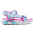 Sandálias Skechers Rainbow Racer Menina Rosa Azul