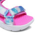 Sandales Skechers Rainbow Racer Fille Rose Bleu
