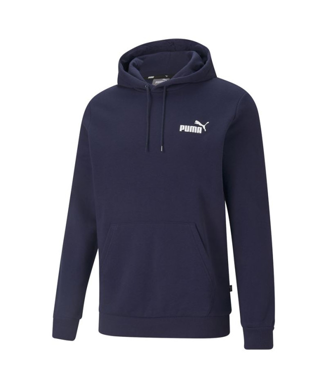 Moletom Casaco com capuz com logótipo pequeno Puma Essentials Azul-marinho
