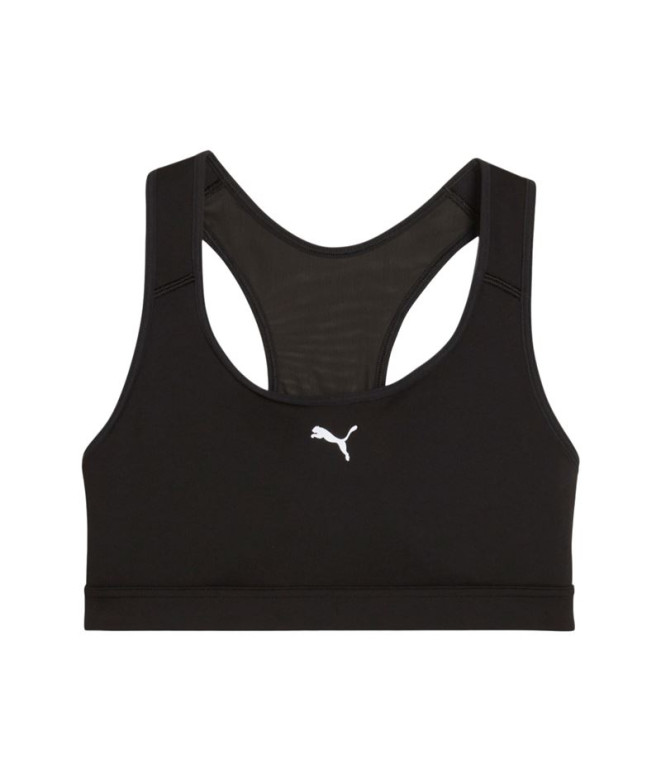 Sujetador deportivo de Running Puma 4KEEPS Negro Mujer