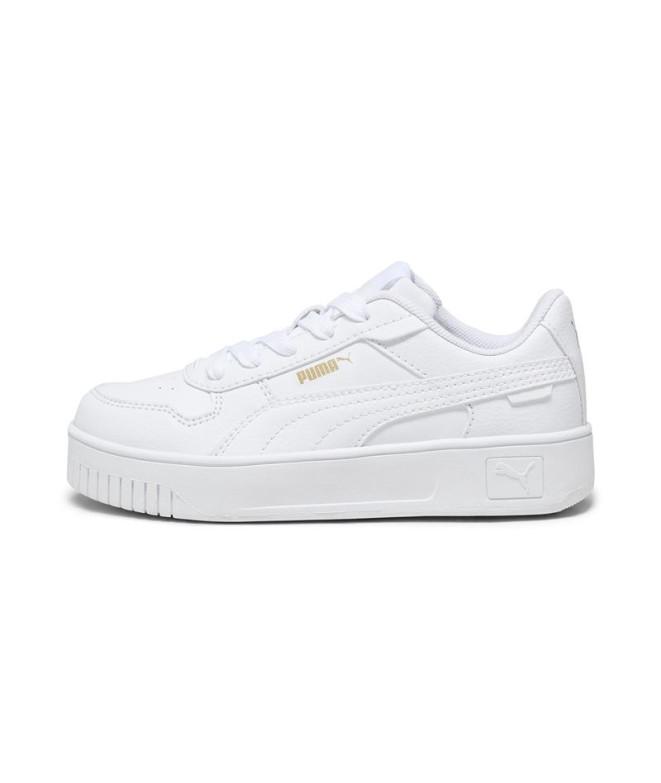 Zapatillas de Puma Carina Street Infantil Blanco