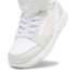 Sapatilhas da Puma Rebound V6 Mid Infantil Branca