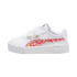 Zapatillas Puma Carina 2.0 Animal Up Blanco Infantil