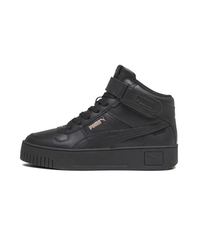 Zapatillas Puma Carina Street Mid Mujer Negro