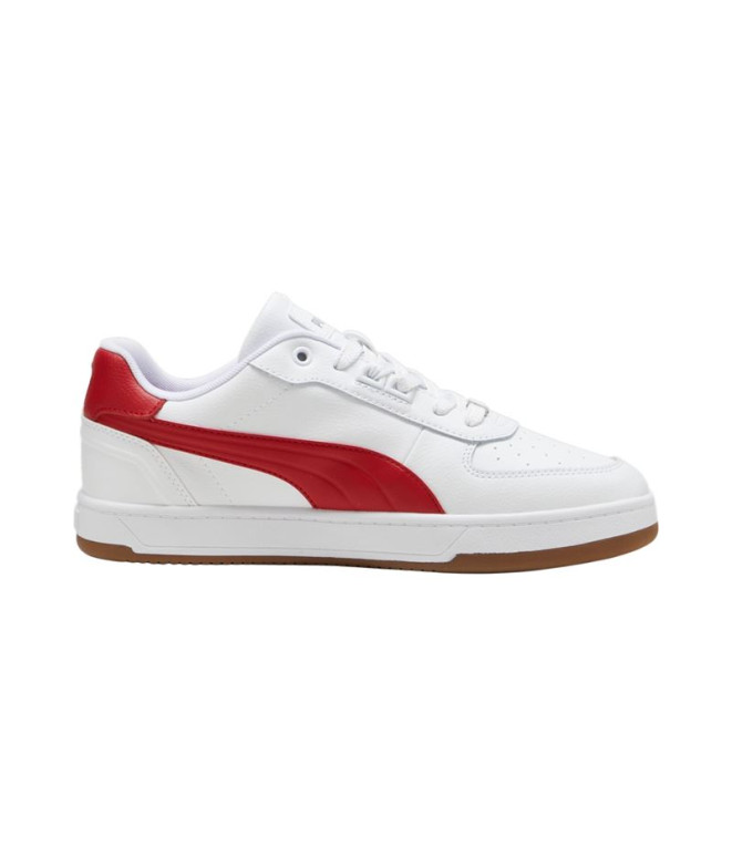 Chaussures Puma Caven 2.0 Lux Blanc/Rouge Homme