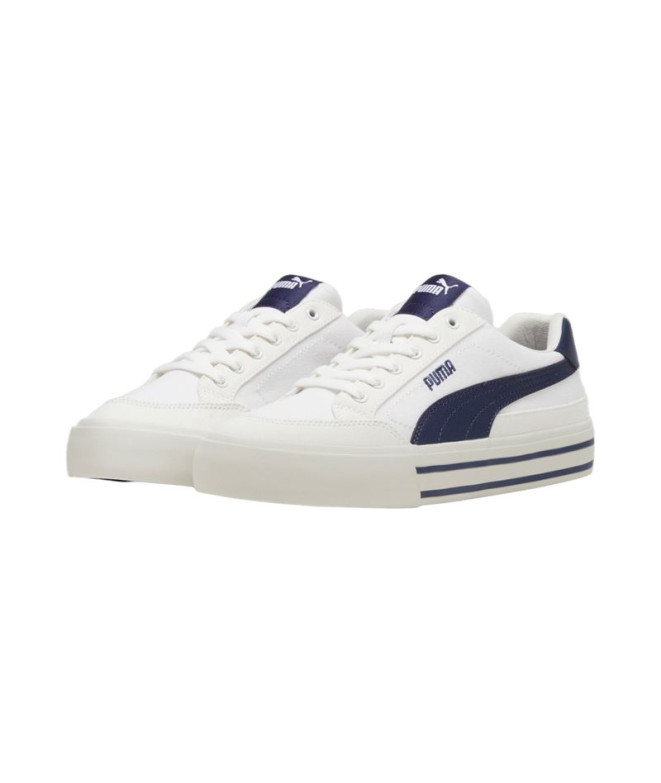 Chaussures Court Puma Classic Vulc Blanc