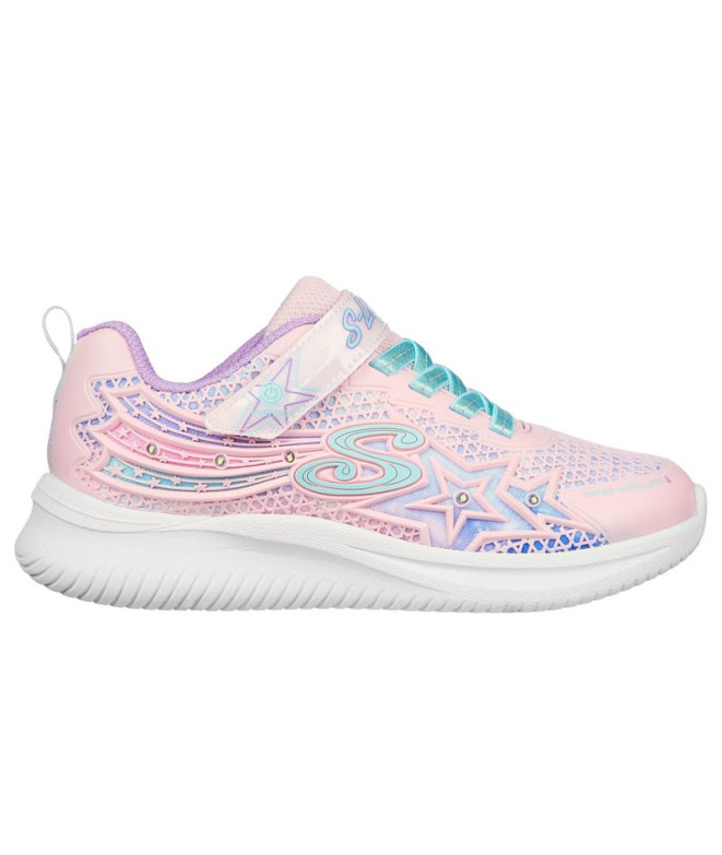 Chaussures Skechers Lights Jumpsters - Wishful Fille Rose