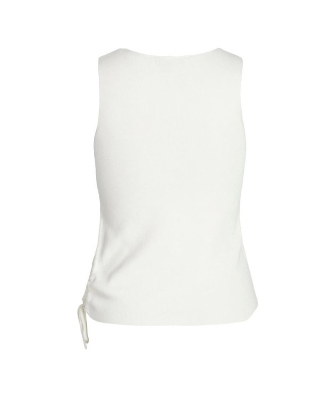 Camiseta Top Jack & Jones Jxdahlia Knit Branco