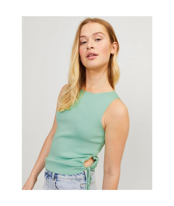 T-shirt Haut Jack & Jones Jxdahlia Knit Green