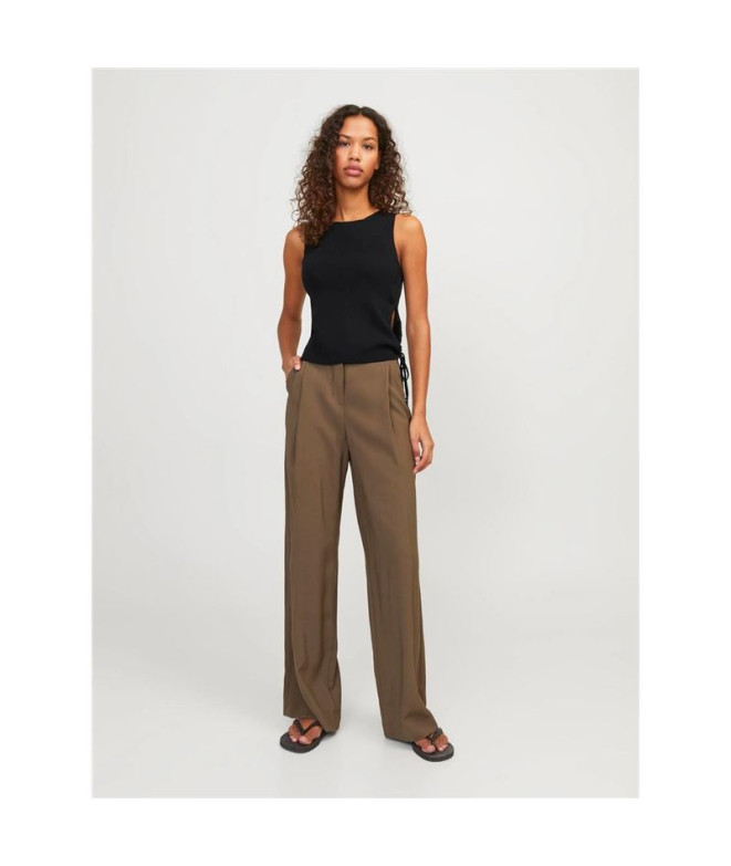 T-shirt Haut Jack & Jones Jxdahlia Knit Noir