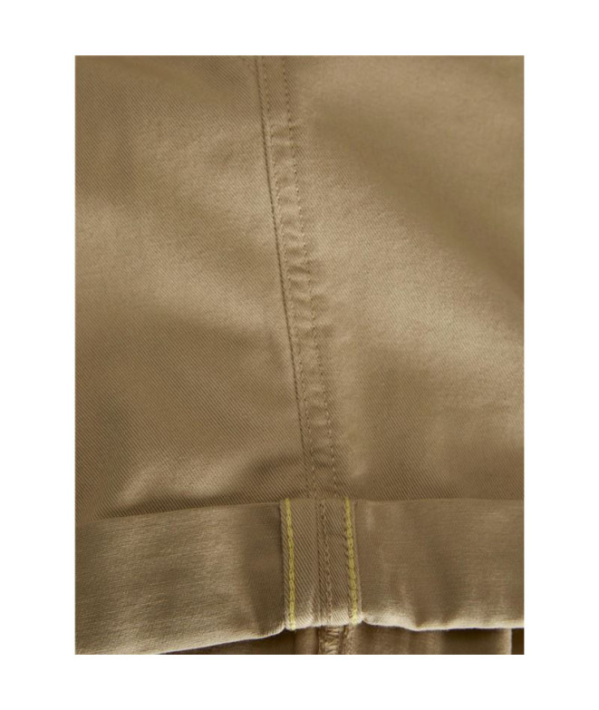 Pantalons Jack & Jones Jxmaddy Rlx Ctn Hw Beige