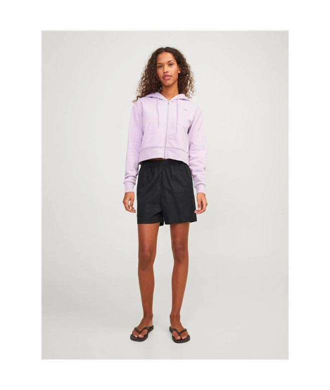 Pantalons Femme Jack And Jones poppy Linen Black